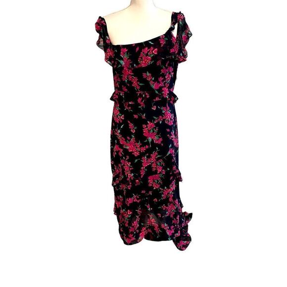 Rachael Zoe Jillian Floral Maxi Dress Size 10 - Picture 3 of 7